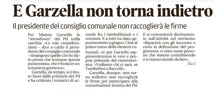 IL TIRRENO 12-1-17